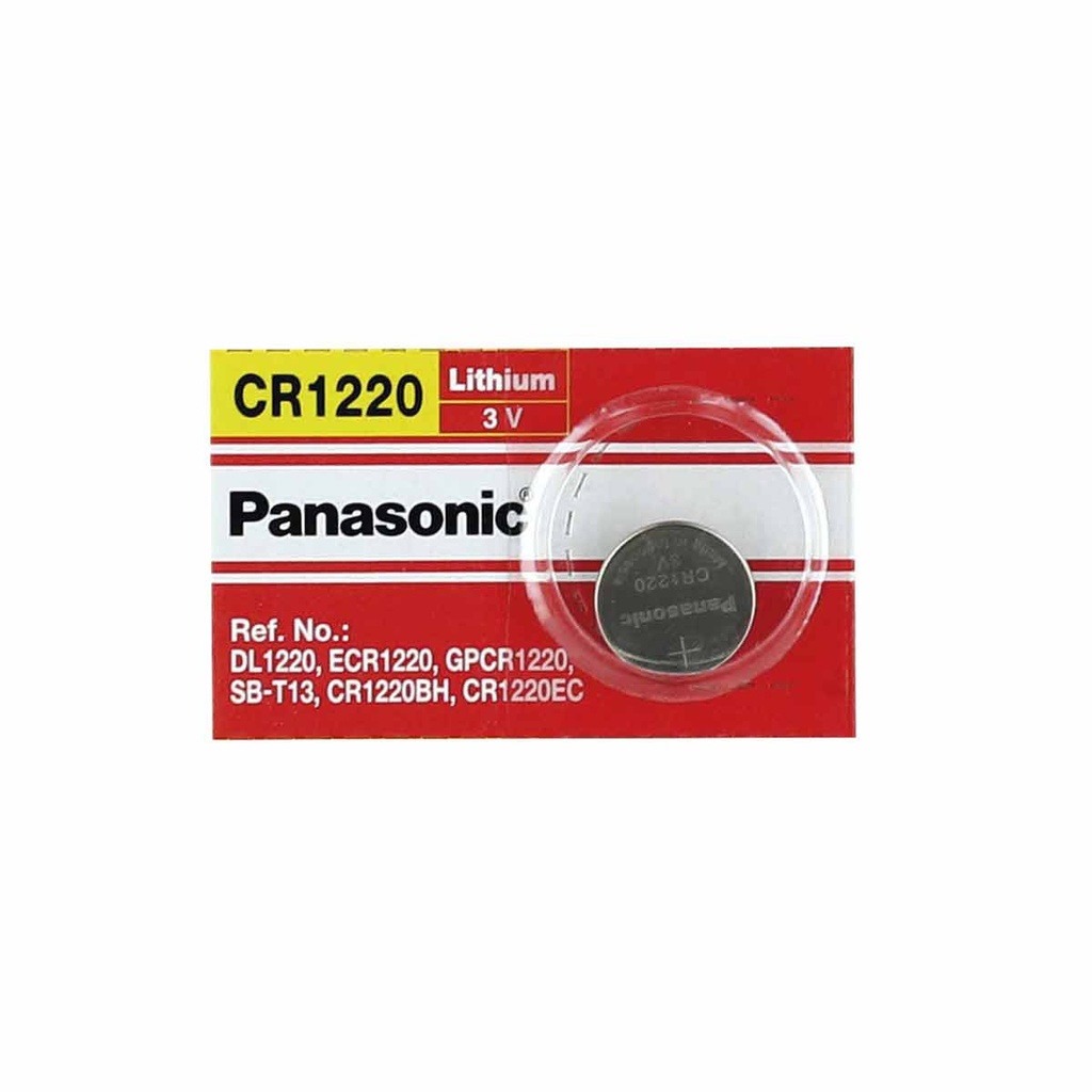 PANASONIC CR1220 BATERIA DE LITIO 3V 35m 