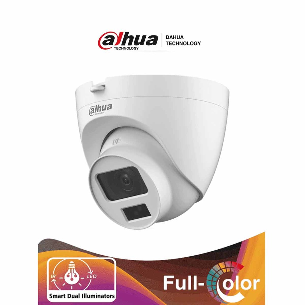 DAHUA HAC-HDW1200CLQN-IL-A - Camara Domo de 2 Megapixeles/Lente de 2.8 mm