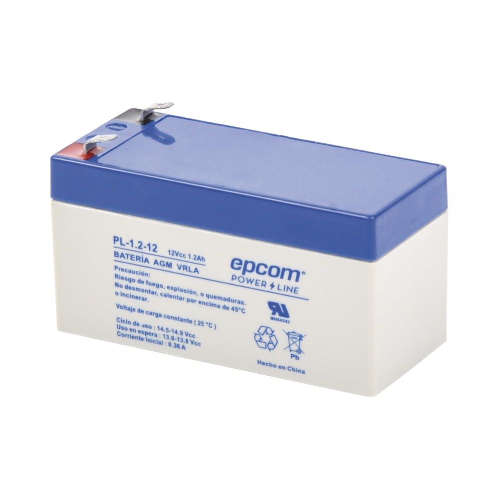 EPCOM PL1.212 BATERIA ACIDO 12V/1.2AH (1009558)