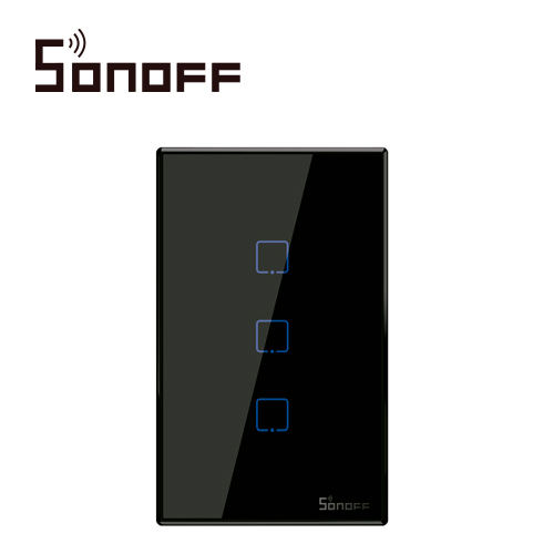 SONOFF T3US3C APAGADOR PARED TOUCH 3CH (1013726)