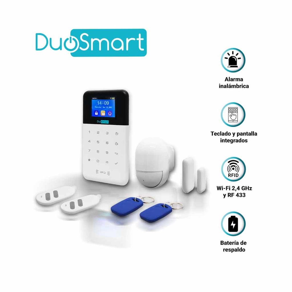 DUOSMART C30 KIT ALARMA INALAMBRICA 