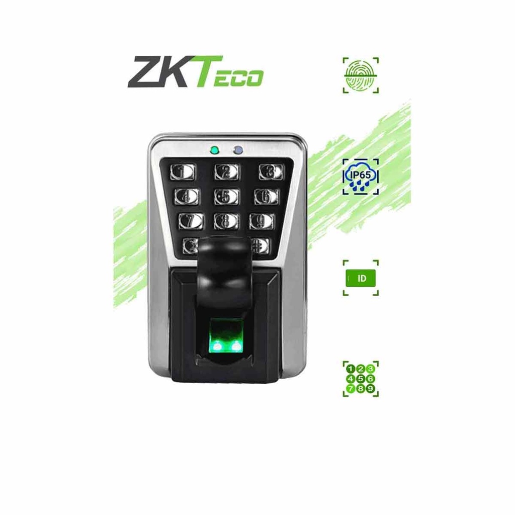 ZKTECO MA500 - Control de Acceso Profesional / 3,000 Huellas / 30,000 Tarjetas RFID 