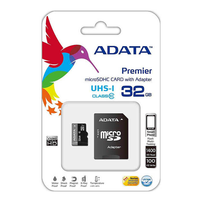 ADATA AUSDH32GUICL10-RA1 MICROSD 32GB 