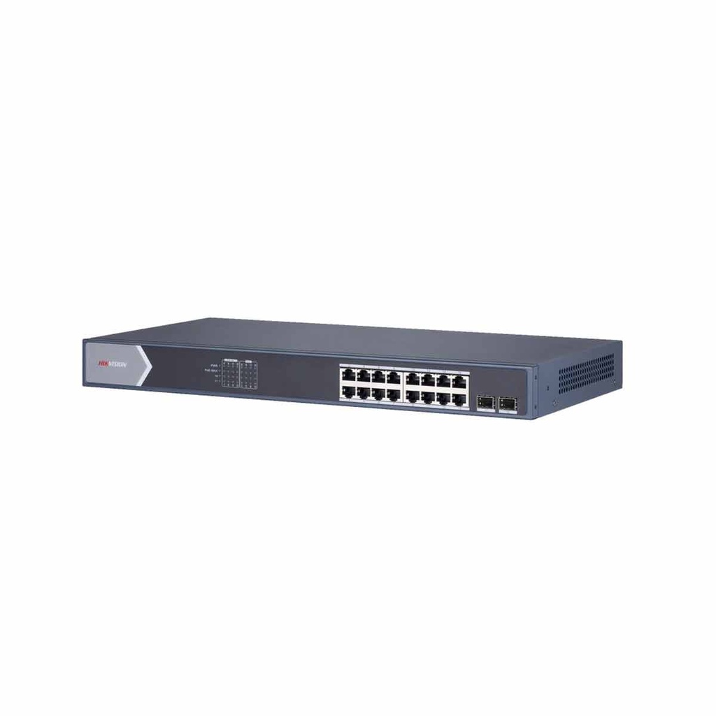 HIKVISION DS-3E1518P-SI - Switch Gigabit PoE+ / Administrable/ 16 Puertos