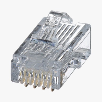 MP588-C -Plug RJ45 Cat5e, Para Cable UTP de Calibres 24-26 AWG
