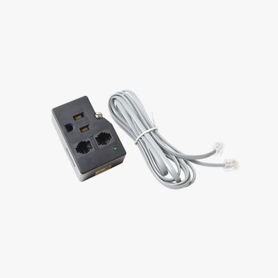 Protector para enchufe con salida única, circuito de 110 V/15 A 