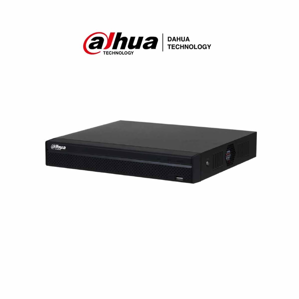 DAHUA NVR1108HS-8P-S3/H - NVR de 8 Megapíxeles/ 4k/ 8 Canales IP/ 8 Puertos PoE