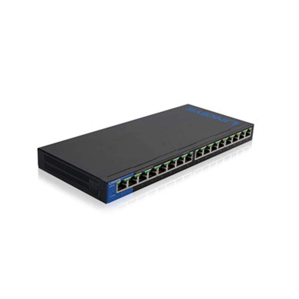 Switch Linksys Gigabit Ethernet LGS116P, 16 Puertos 1 