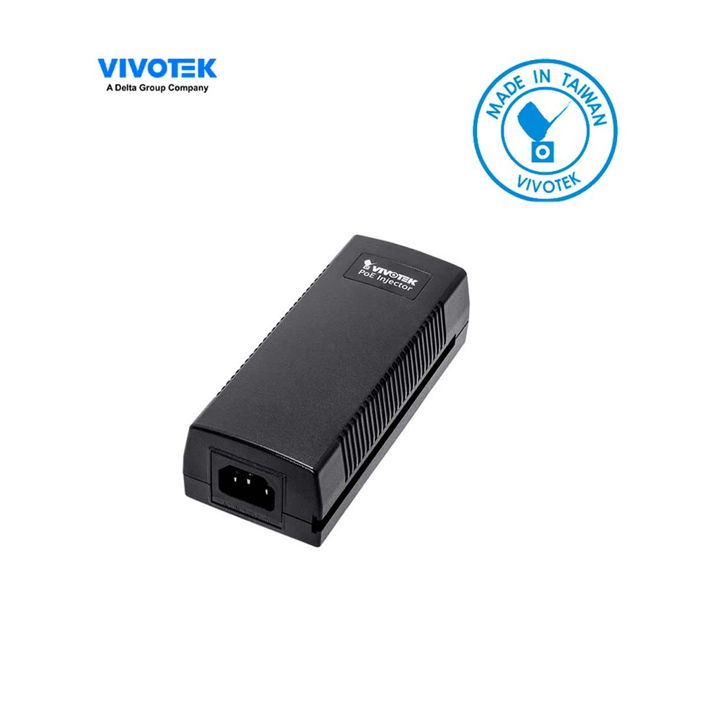 VIVOTEK AP-FIC-010B-015 - Inyector PoE de interior /1 puerto RJ45 FE