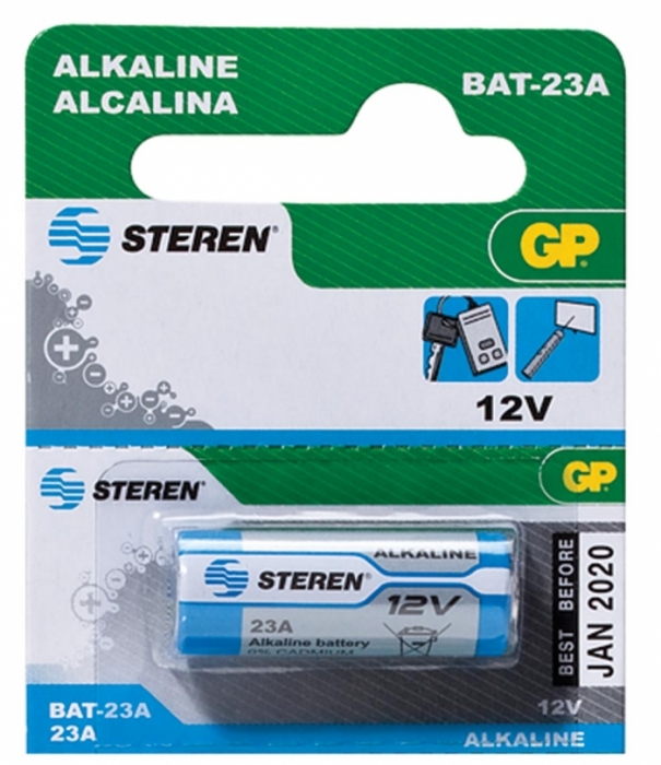PILA TIPO CILINDRO 12V / 23A Sku: 905335