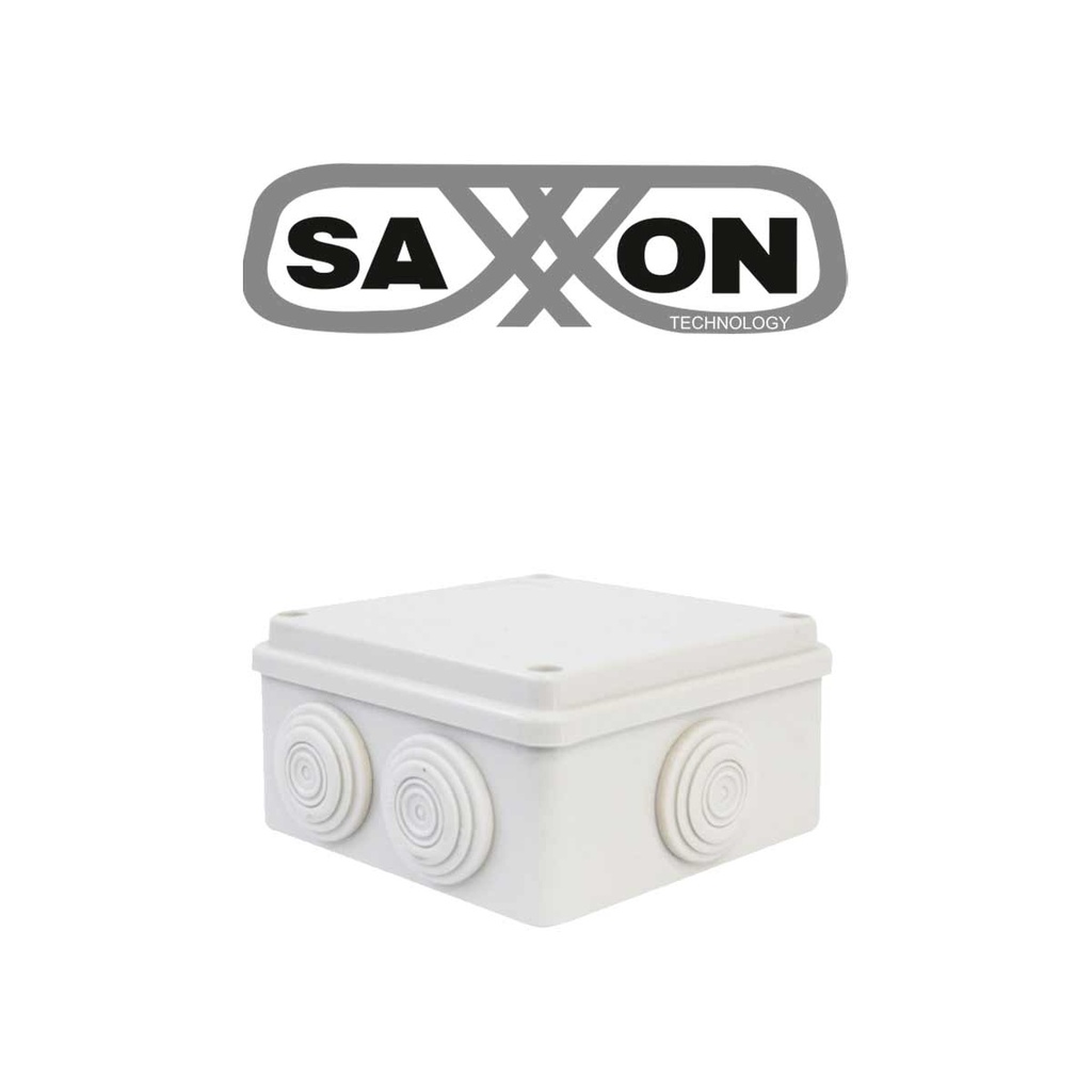 Caja de Registro 7 Entradas - PVC Libre de Halógenos - Dimensiones 100 x 100 x 70 mm