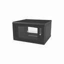 Gabinete para Montaje en Pared, con Puerta de Cristal Templado, Cuerpo Fijo, con 6 Unidades