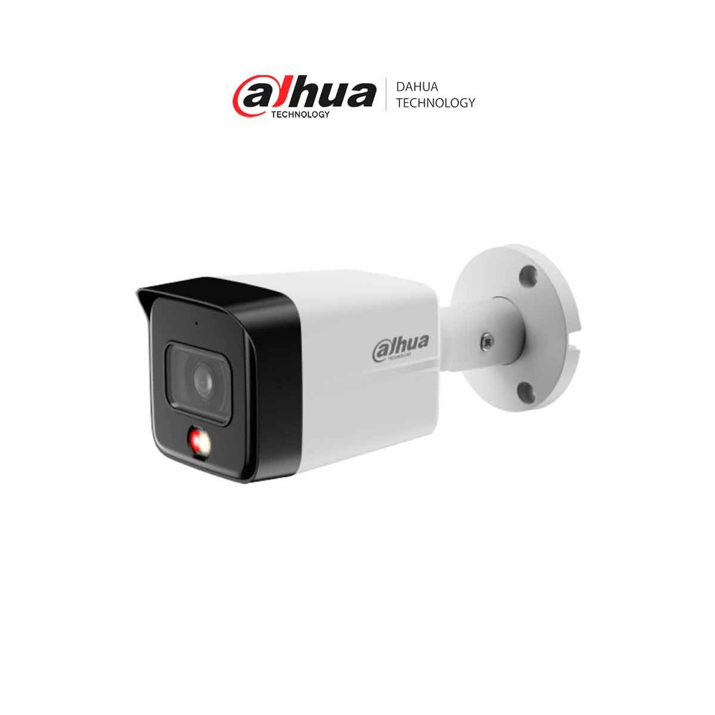 DAHUA IPC-HFW1839TC-A-IL - Cámara IP Bullet 4k Full Color + Iluminación Dual/ 8 Megapíxeles/ Dual Light/ Lente de 2.8 mm