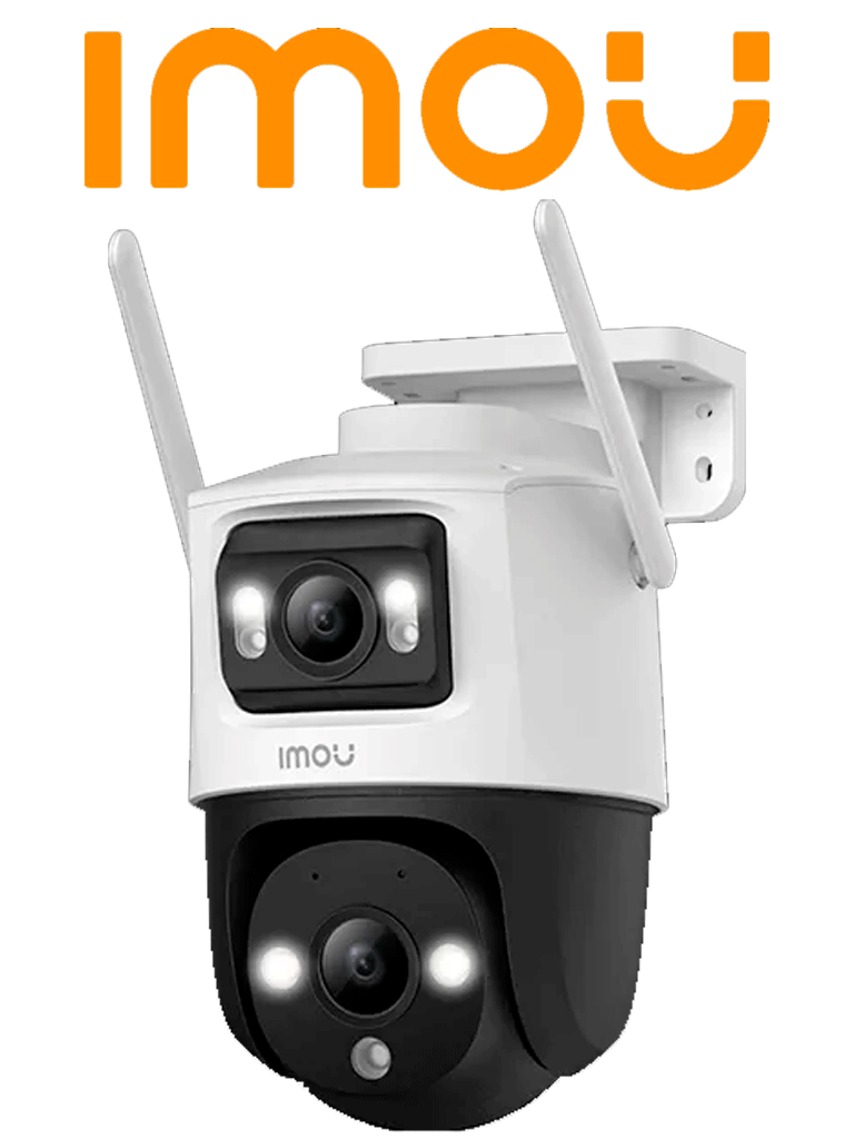 IMOU Cruiser Dual 10MP (IPC-S7XN-10M0WED ) - Camara IP PT Dual Wifi Full Color de 10MP/ Lente Fijo de 5 Megapixeles + y Lente PT 5 Megapixeles