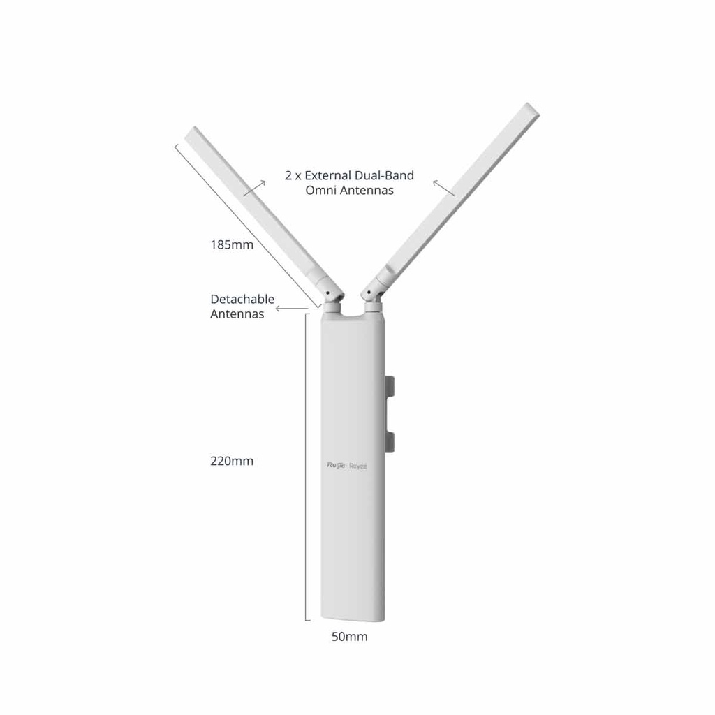 RUIJIE RGRAP52OD WI-FI 5 AC1300 PUNTO AC