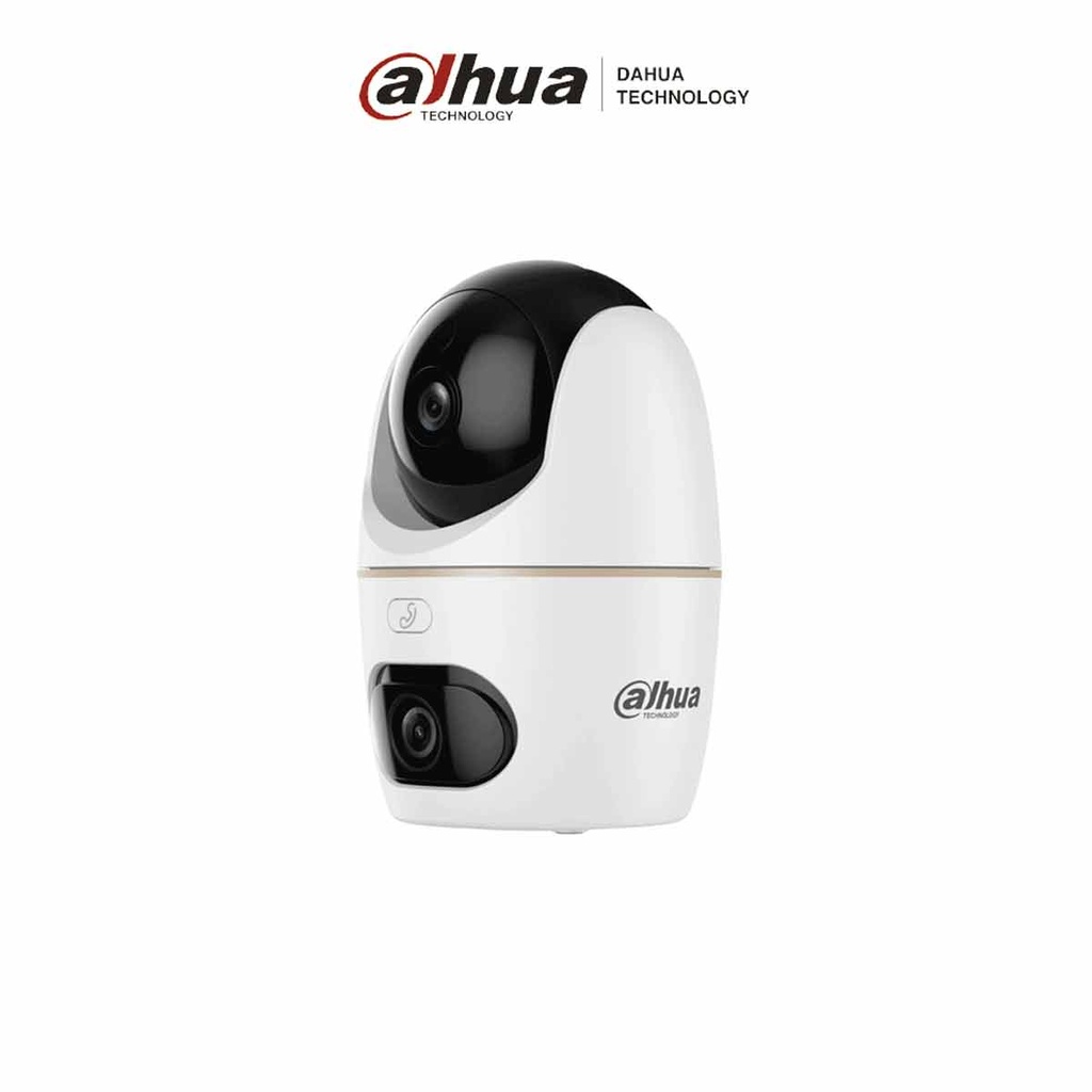 DAHUA DH-HPT1339DD-STW-3E2-IL - Cámara IP Dual 3MP/ 30 m IR y Luz cálida/ Audio bidireccional/ Ranura Micro SD