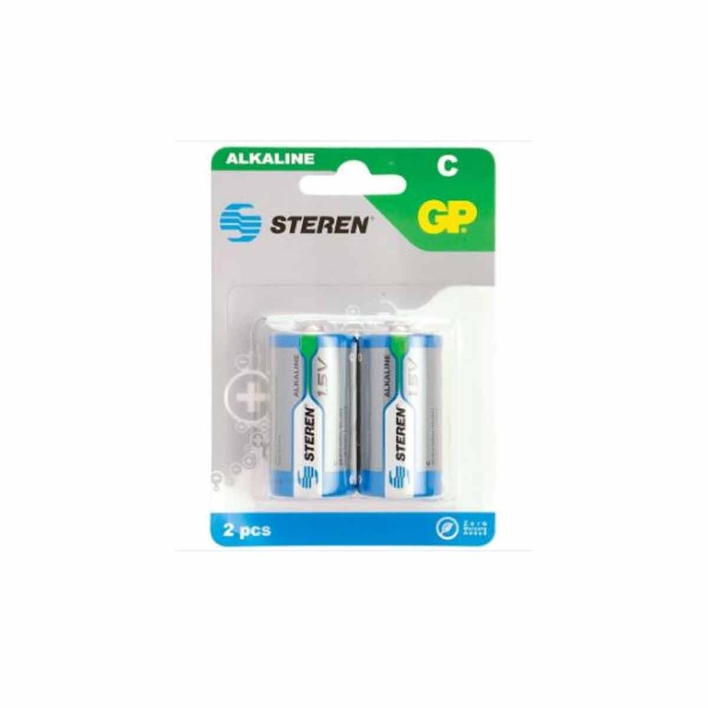 STEREN BAT-C2 PILA ALCALINA C 1.5V 