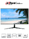 DAHUA DHI-LM27-B200 - Monitor de 27 Pulgadas/ Full HD/ Especial para Videovigilancia/ Ideal para trabajo 24/7/ Marco Ultra Delgado/ Angulo de 178 Grados de Visualización/ Entrada HDMI&VGA/ VESA/