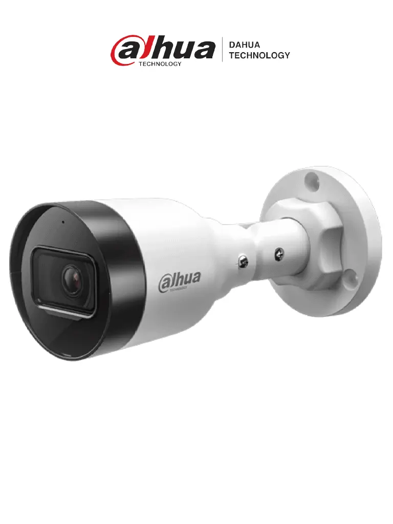 DAHUA DH-IPC-HFW1431S1-A-S6 - Cámara IP Bullet de 4 Megapíxeles lente de 2.8 mm con ángulo de visión de 104 grados