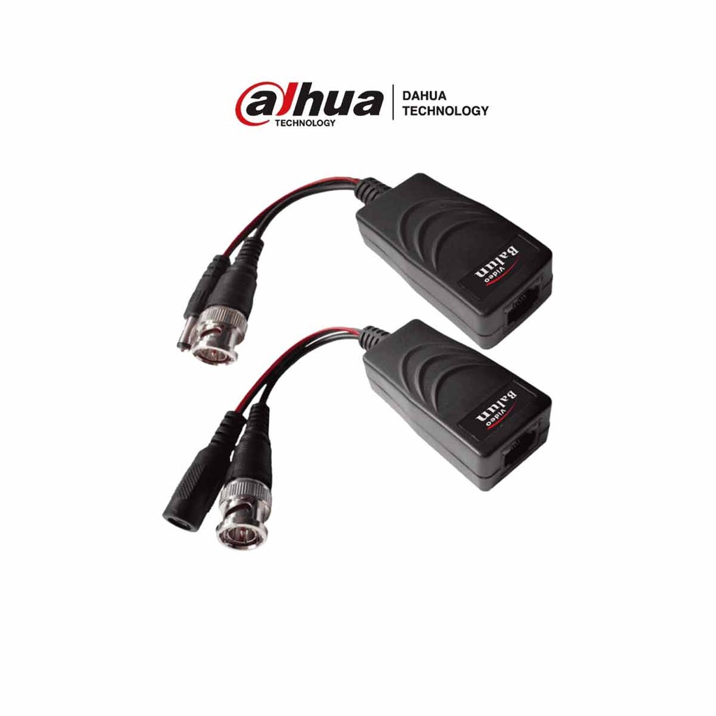 DAHUA PFM802 - Par de Transceptores Pasivos de Hasta 4 Megapíxeles para Video y Energía