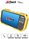 DAHUA PFM907 -Probador de Video IP y HDCVI/ Soporta Compresión de Video H.265 y H.264