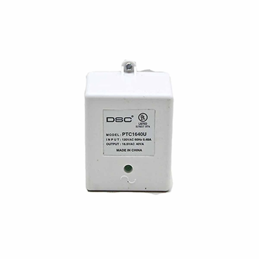 DSC PTC1640U - Transformador 16VCA / 40VA 