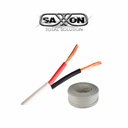 SAXXON OWAC2100J - Cable de alarma / 2 Conductores / CCA/ Calibre 22 AWG