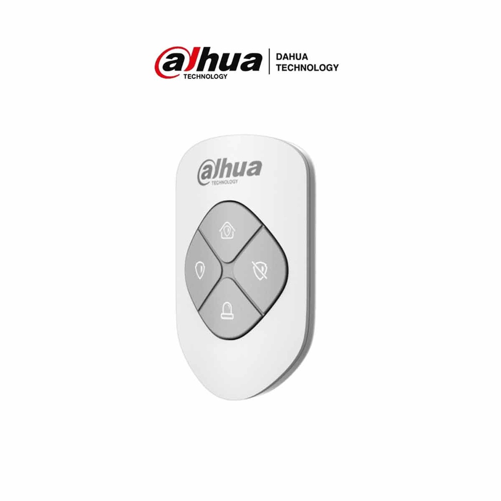 DAHUA DHI-ARA24-W2 - Control Remoto Tipo Llavero de 4 Botones / Armado - Desarmado 