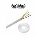 SAXXON OWAC4100J - Cable de alarma / 4 Conductores / CCA/ Calibre 22 AWG