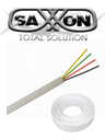 SAXXON OWA4305JF- Cable de alarma de 4 conductores/ CCA/ Calibre 22 AWG