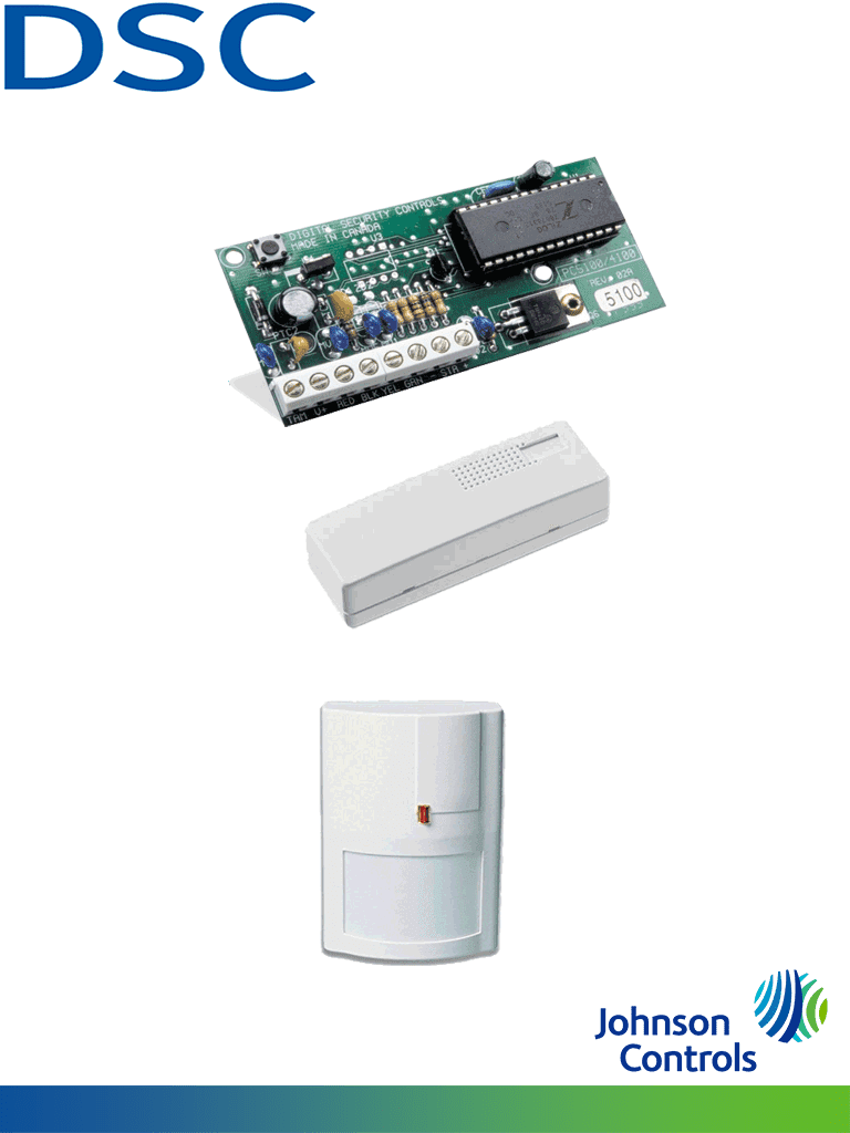 DSC DIRECCIONABLE - Paquete Módulo Expansor  Direccionable compatible con Power Series PC5100 
