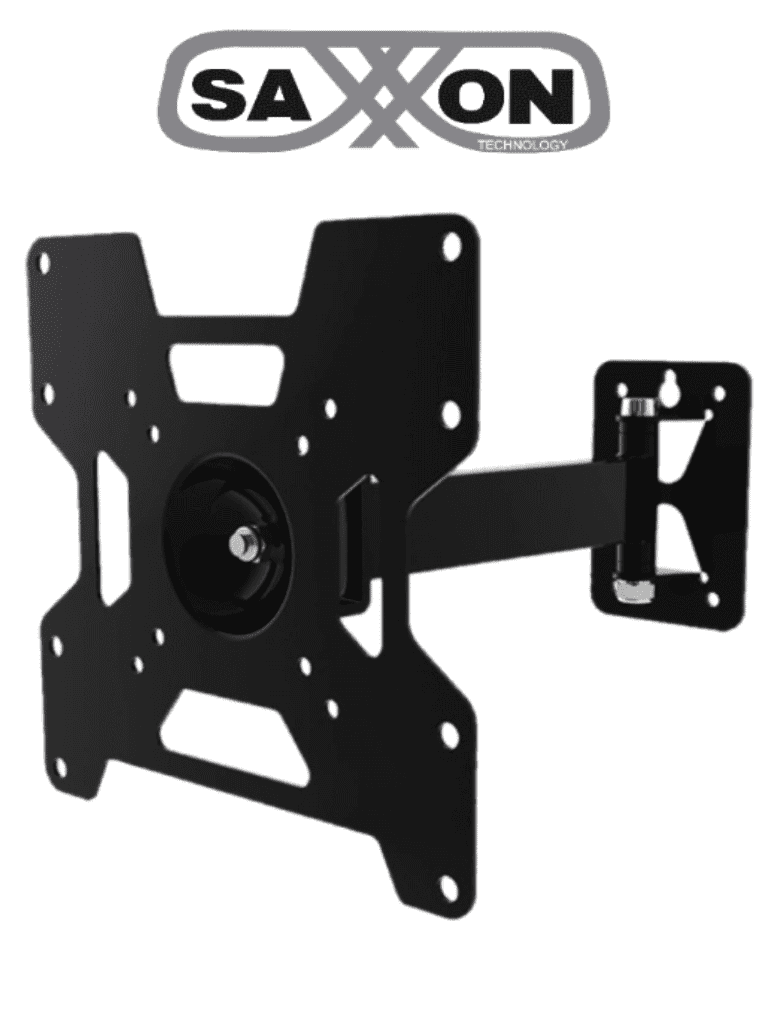 SAXXON SXVMLT12S - Soporte de Pared para Pantalla de 27 a 37 Pulgadas/ 25 Kg de Carga/ Ángulo Ajustable/ Diseño Ergonómico/ #ESM2022