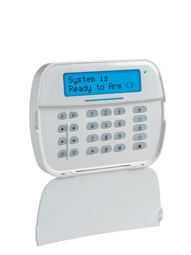 DSC HS2LCDPN - Teclado Cableado LCD Alfanumérico con Lector de Proximidad