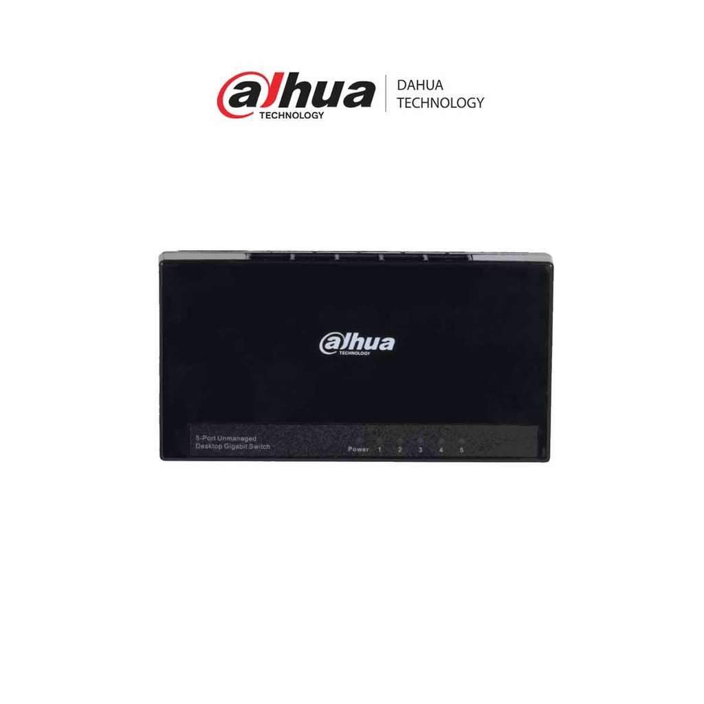 DAHUA PFS3005-5GT-L - Switch para Escritorio 5 Puertos/ Gigabit Ethernet 