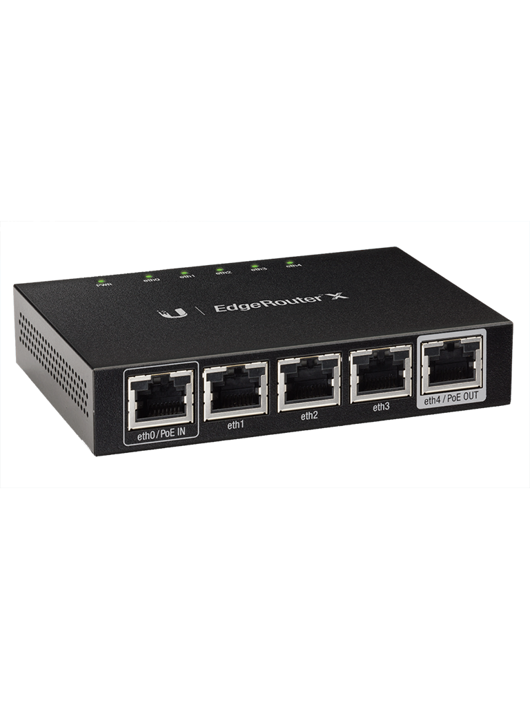UBIQUITI ER-X - EDGEROUTER X / 5 Puertos  Gigabit ethernet