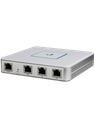 UBIQUITI USG - Ruteador UniFi Security Gateway / 1 Puerto WAN Gb. / 3 Puertos Gigabit Ethernet / Potente firewall / Compacto y Silencioso