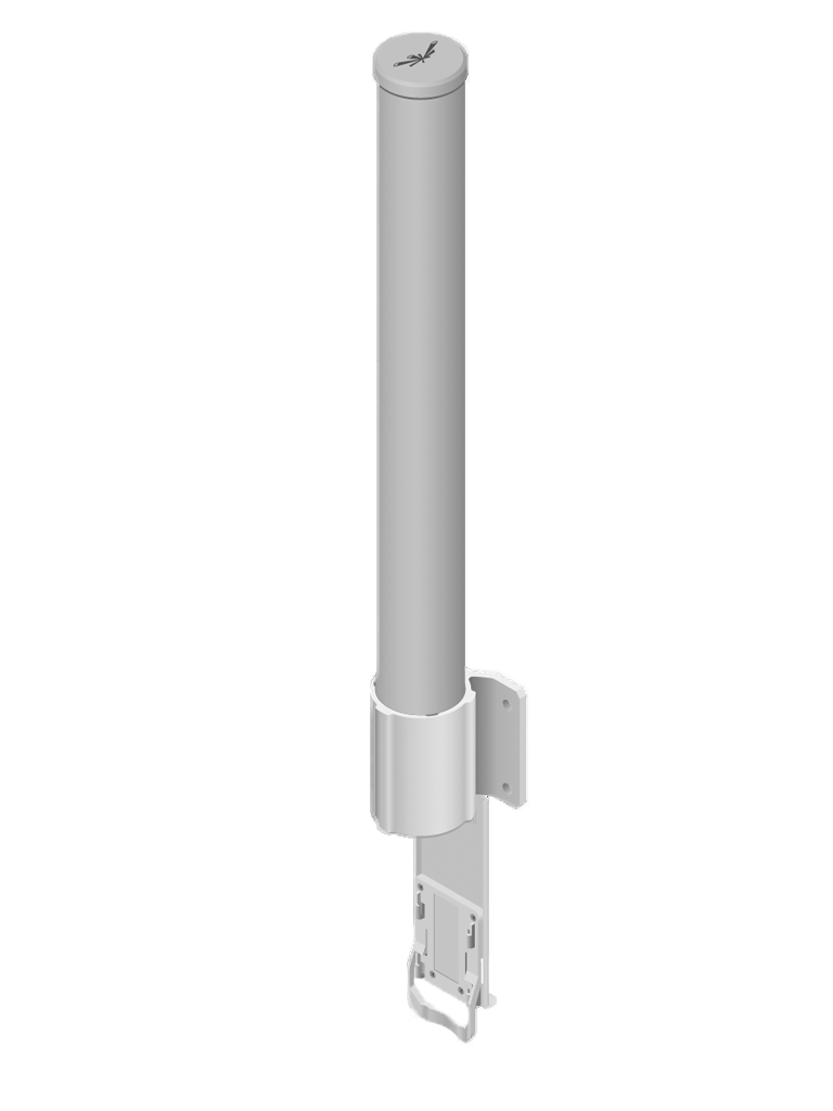 UBIQUITI AMO-2G10 - Antena Omnidireccional para access point / 2.4GHz / Ganancia 10 dBi / 2 Conectores SMA hembra inverso