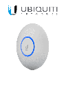 UBIQUITI U6-LR  Punto de Acceso WiFi 6 3.0 Gbps con radios de 5 GHz (4x4 MU-MIMO y OFDMA) y 2.4 GHz 4x4 MIMO 
