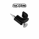 SAXXON GRA955N- Bolsa de 50 grapas de pared/ Color negro/ Diametro: 5mm / Con clavo de 3/4 para concreto de alta resistencia