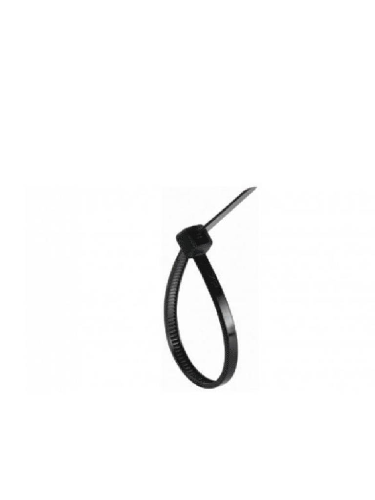 TVC  TY24NE - Cincho sujetacable/ 3.6 mm X 150 mm/ Negro/ Bolsa con 100 piezas / Nylon