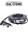 SAXXON WB0130C- Cable de 30 Metros Armado para Video y Energia/ Para Camaras Hasta 8 Megapíxeles